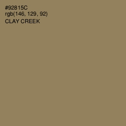 #92815C - Clay Creek Color Image